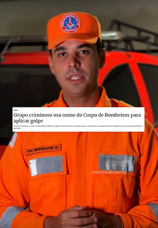 Cuidado com o golpe da falsa vistoria dos Bombeiros